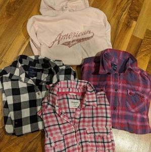 Lot of American Eagle tops